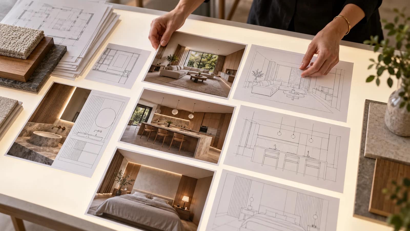 Portfolio d’architecte d’intérieur : comment présenter un projet réalisé en collaboration ?
