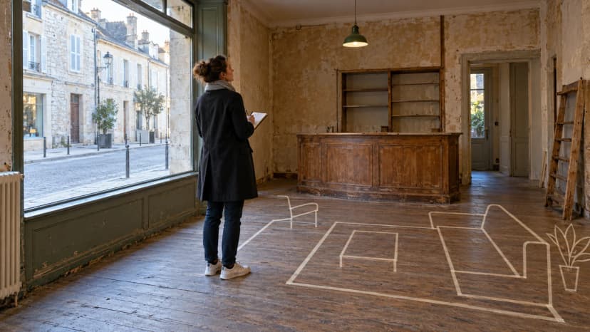 Transformer un commerce en logement : comment qualifier le projet avant de faire les plans ?