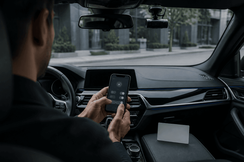 Dashcam dans un VTC : conserver une preuve sans oublier les données personnelles