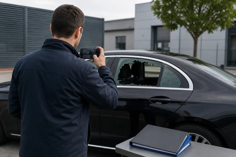 Vol ou vandalisme du véhicule VTC : pourquoi ce n'est pas un dossier RC Pro par défaut