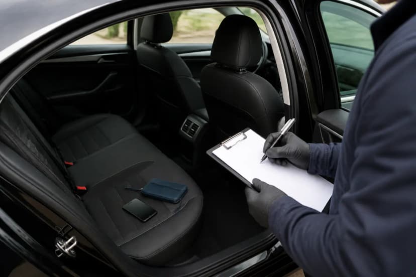 Objet oublié dans un VTC : consigner, restituer et documenter sans aggraver le litige