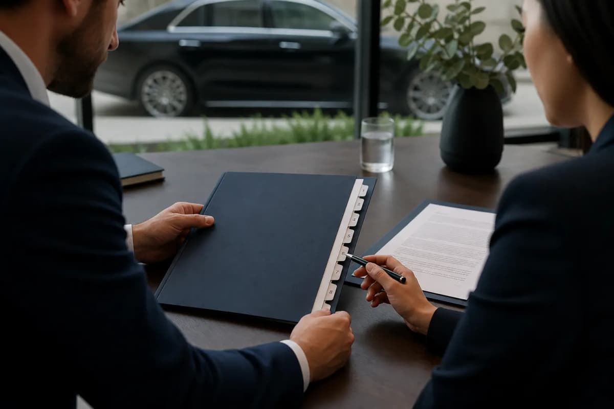 Contrat avec un client entreprise : 8 clauses à relire côté responsabilité VTC
