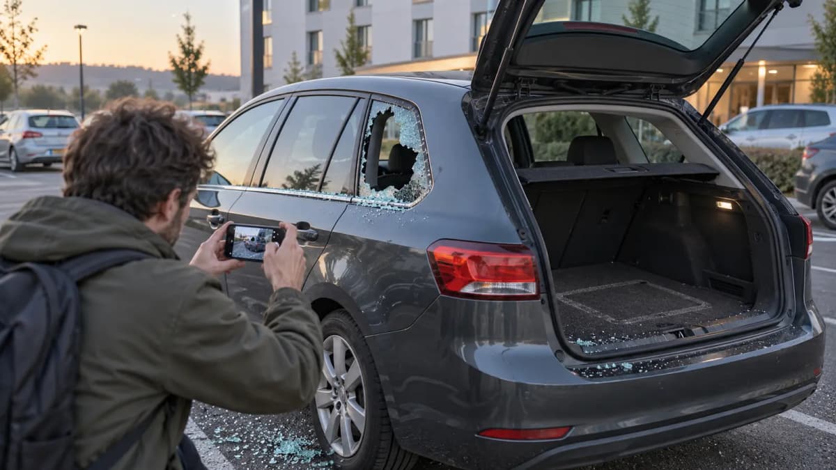 Vol de matériel photo dans une voiture : les clauses à lire avant de partir