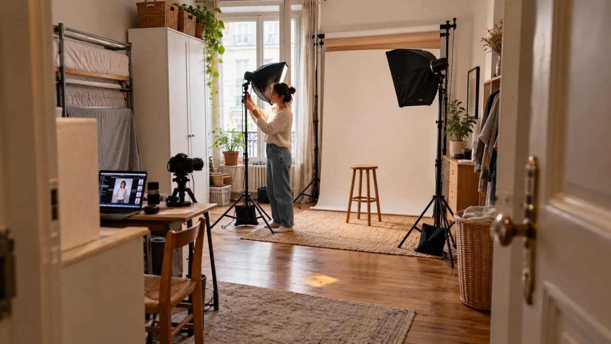 Home studio : comment assurer une activité photo exercée à domicile ?