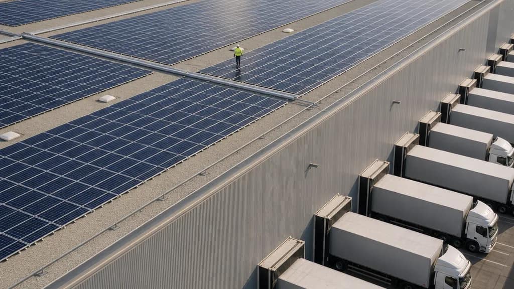 Panneaux solaires sur le toit de l’entreprise : qui assure quoi ?