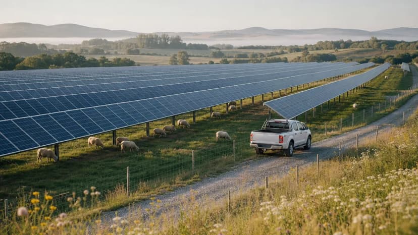 Centrale solaire au sol : les garanties du chantier à la fin de vie