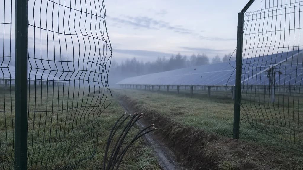 Vol de panneaux solaires et de câbles : ce que l’assureur exige