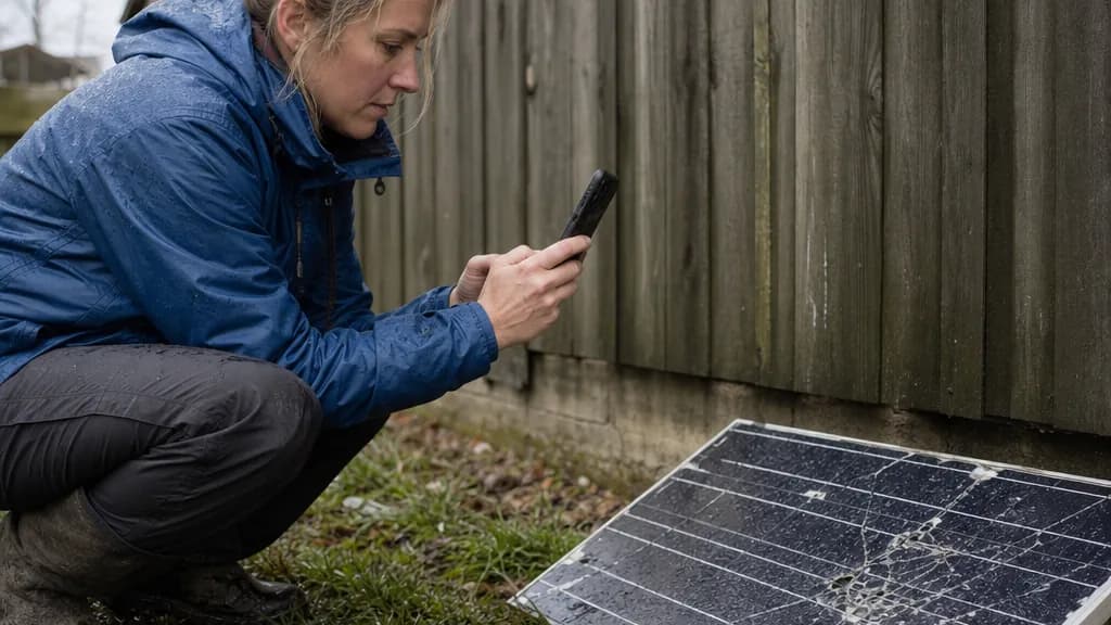 Déclarer un sinistre sur une installation photovoltaïque : la méthode