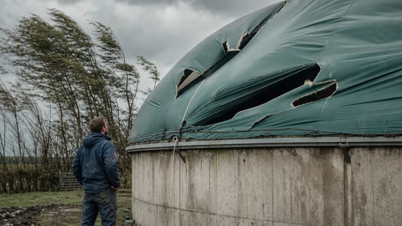 Assurer un méthaniseur agricole : incendie, pollution, pertes