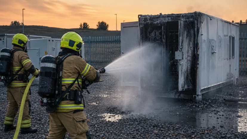 Stockage par batteries (BESS) : l’incendie au cœur de l’assurance